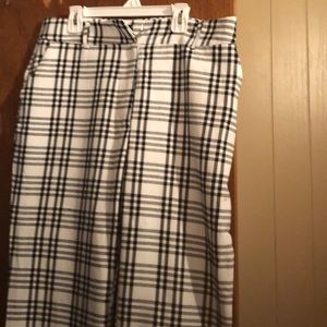 Plaid pants